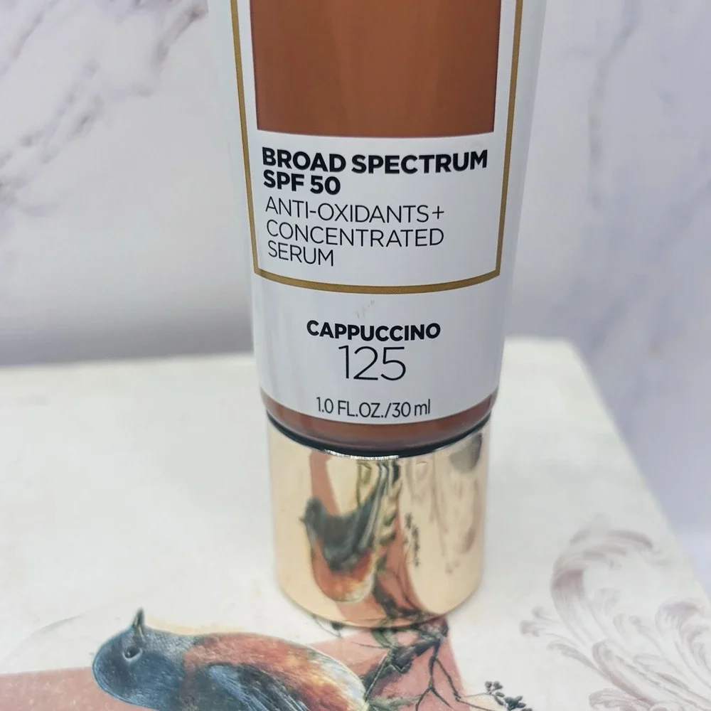 L'oreal Age Perfect Radiant Serum Foundation Sunscreen 125 Cappuccino - Picture 4 of 4